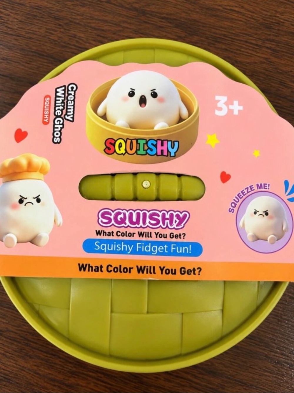 Creamy White Ghost Kids Fidget Toy - Halloween squish!!!!